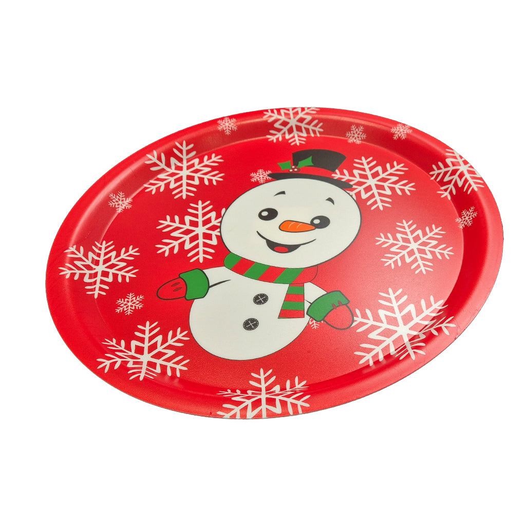 Snowman - Large Christmas Tray
