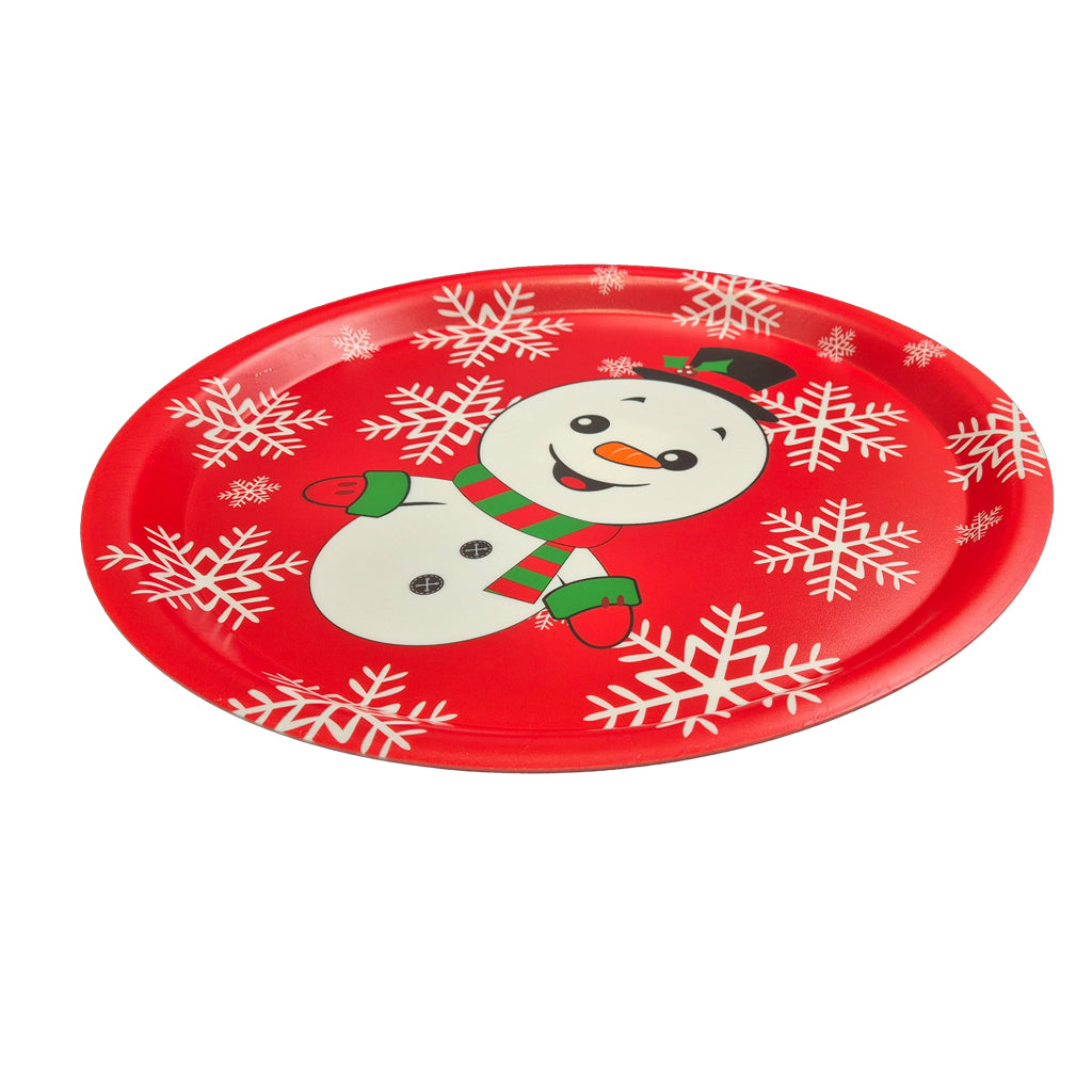 Snowman - Large Christmas Tray