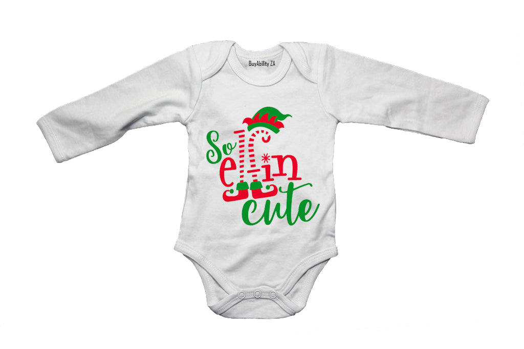 So Elfin' Cute - Christmas - Baby Grow