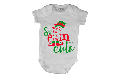 So Elfin' Cute - Christmas - Baby Grow