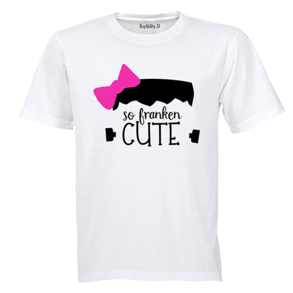 So Franken Cute, Girl - Halloween - Kids T-Shirt