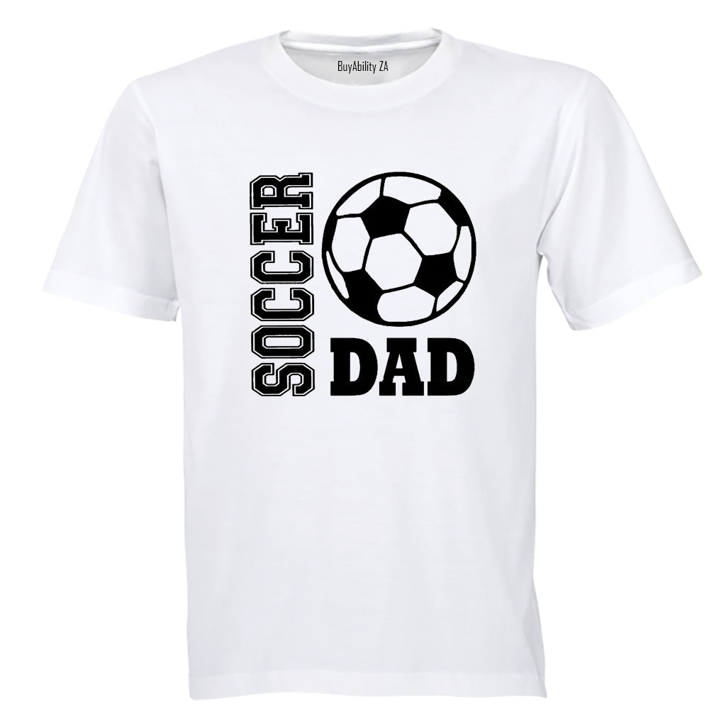 Soccer Dad - Ball - Adults - T-Shirt - BuyAbility South Africa