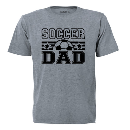 Soccer Dad - Stars - Adults - T-Shirt - BuyAbility South Africa