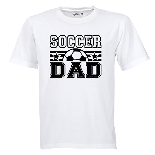 Soccer Dad - Stars - Adults - T-Shirt - BuyAbility South Africa