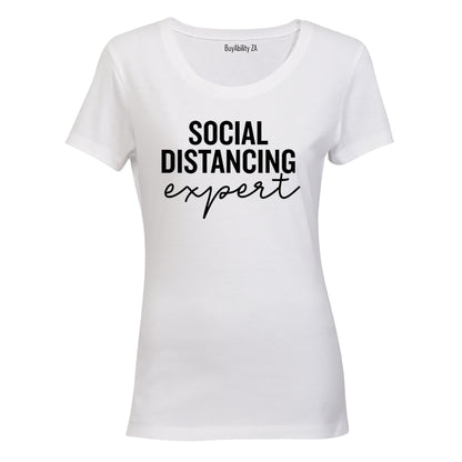 Social Distancing Expert - Ladies - T-Shirt