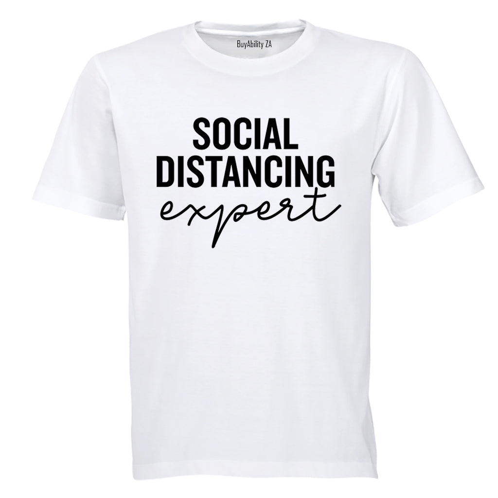 Social Distancing Expert - Adults - T-Shirt