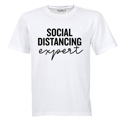 Social Distancing Expert - Adults - T-Shirt