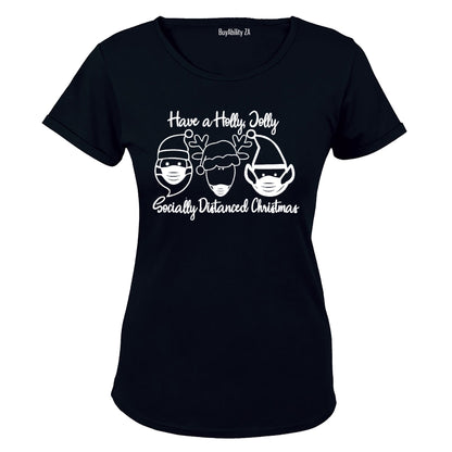 Socially Distanced Christmas - Ladies - T-Shirt