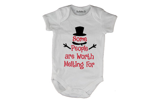 Some people are worth melting for! - Baby Grow - BuyAbility
