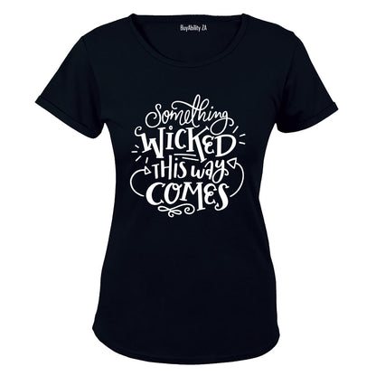 Something Wicked - Halloween - Ladies - T-Shirt - BuyAbility