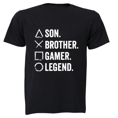 Son. Brother. Gamer - Adults - T-Shirt - BuyAbility South Africa