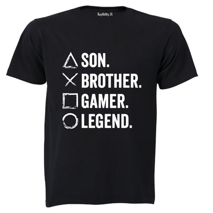Son. Brother. Gamer - Kids T-Shirt