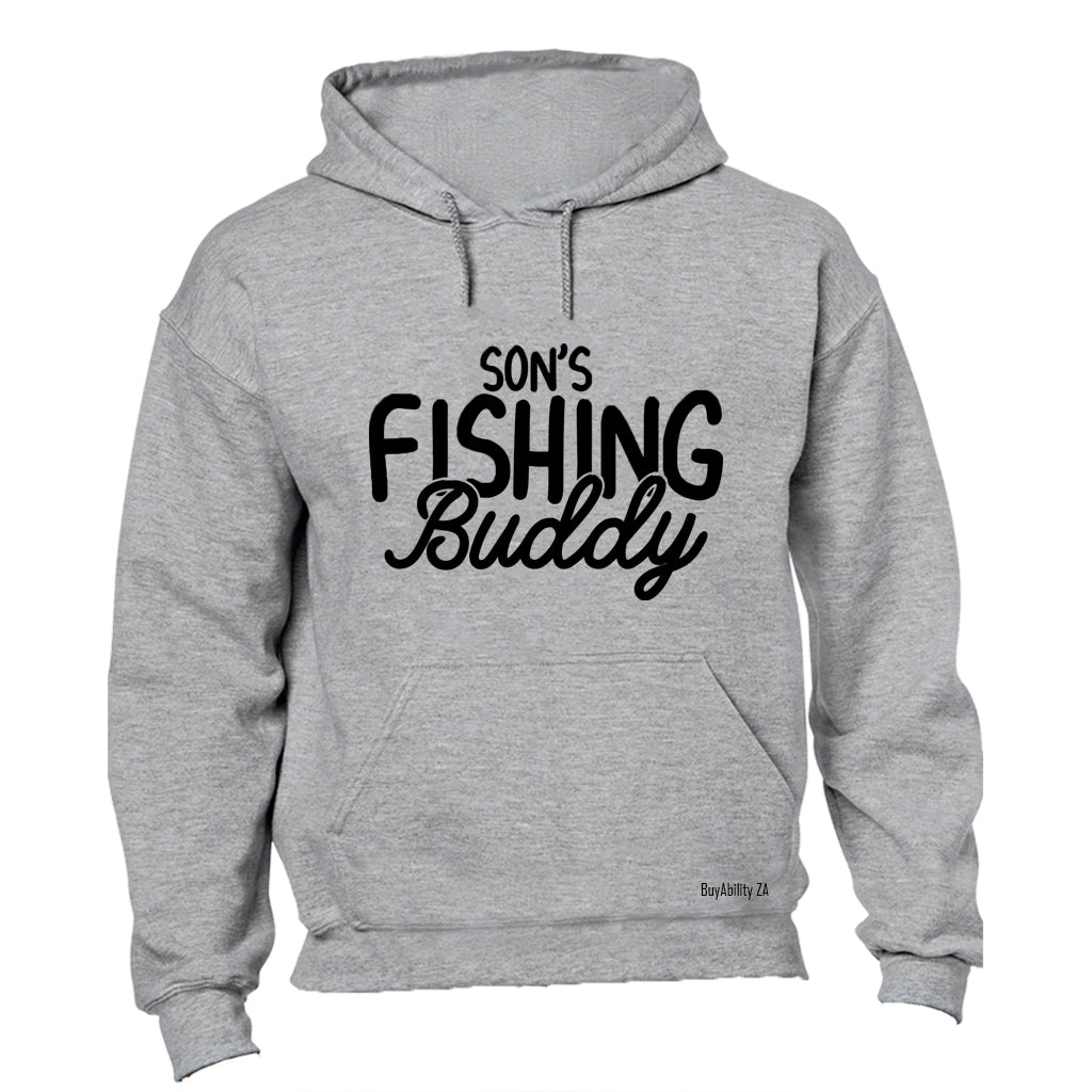 Son's Fishing Buddy - Hoodie - BuyAbility South Africa