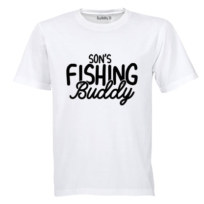 Son's Fishing Buddy - Adults - T-Shirt - BuyAbility South Africa