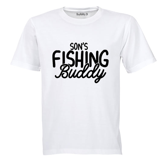 Son's Fishing Buddy - Adults - T-Shirt - BuyAbility South Africa