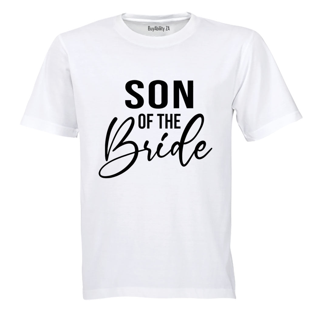 Son of The Bride - Adults - T-Shirt