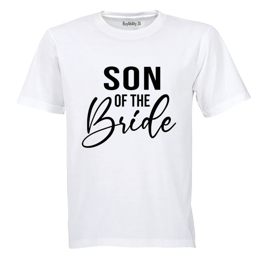 Son of The Bride - Adults - T-Shirt