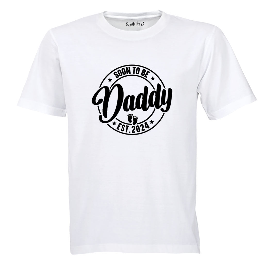 Soon To Be Daddy 2024 - Adults - T-Shirt