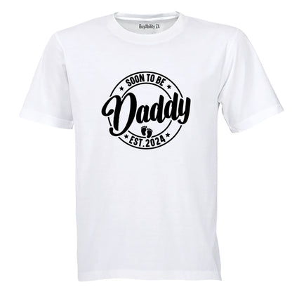 Soon To Be Daddy 2024 - Adults - T-Shirt