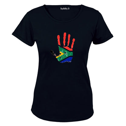 South Africa - Hand Print - Ladies - T-Shirt