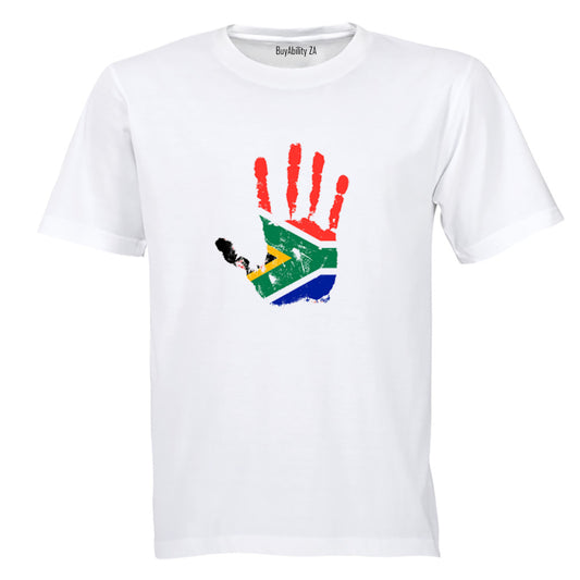 South Africa - Hand Print - Adults - T-Shirt