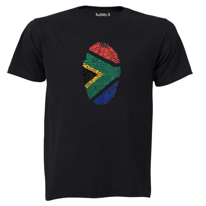 South African Thumbprint - Adults - T-Shirt - BuyAbility South Africa