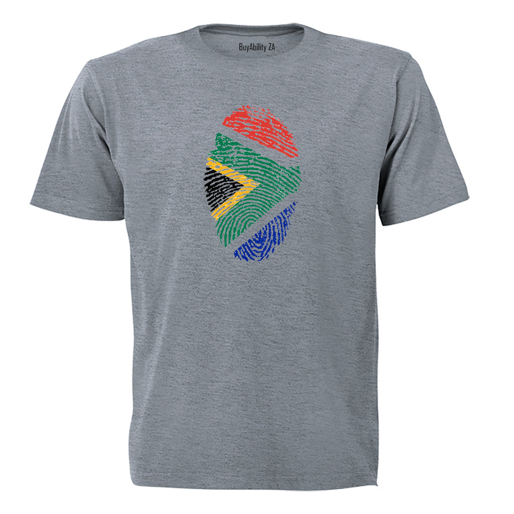 South African Thumbprint - Adults - T-Shirt - BuyAbility South Africa
