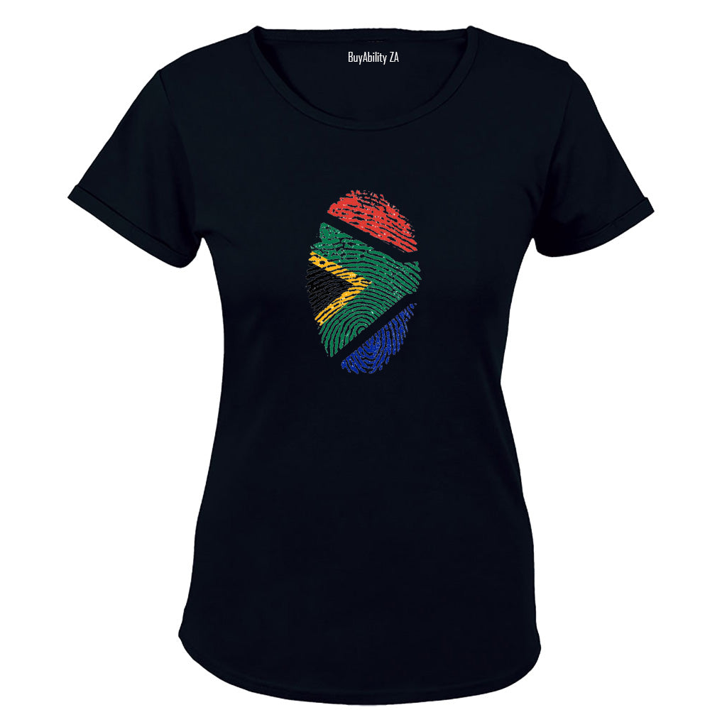 South African Thumbprint - Ladies - T-Shirt - BuyAbility South Africa