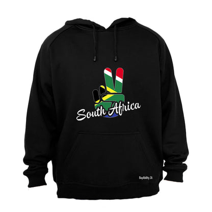 South Africa - Peace Sign - Hoodie