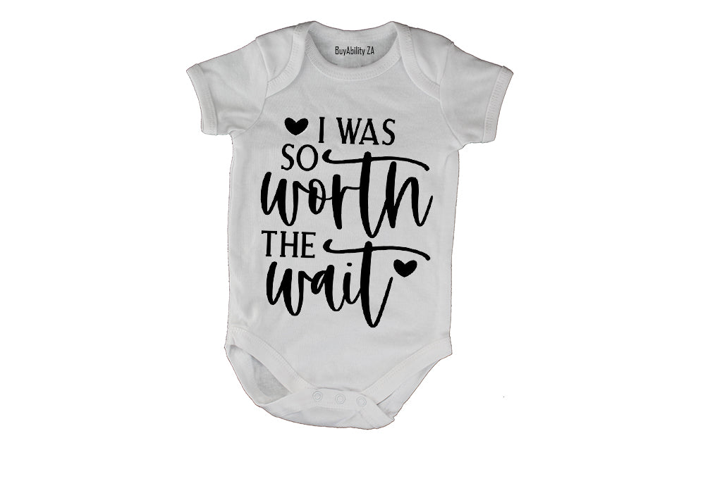 So Worth The Wait - Baby Grow - BuyAbility South Africa