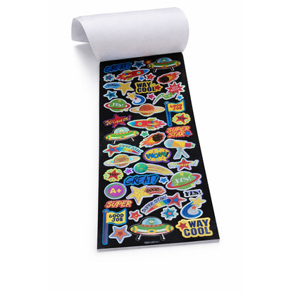 Space Adventure Reward Stickers