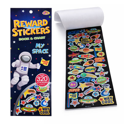 Space Adventure Reward Stickers