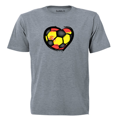 Spain - Soccer Inspired - Adults - T-Shirt
