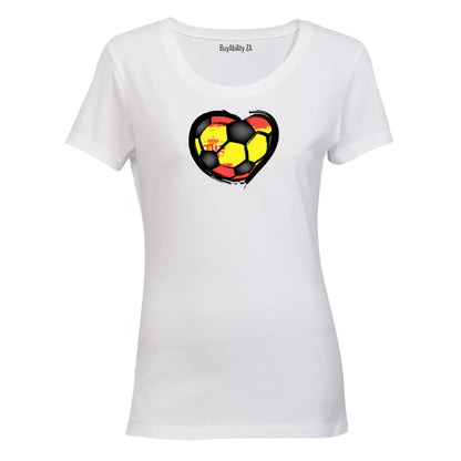 Spain - Soccer Inspired - Ladies - T-Shirt