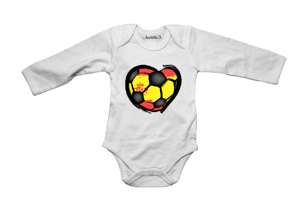 Spain - Soccer Inspired - Baby Grow