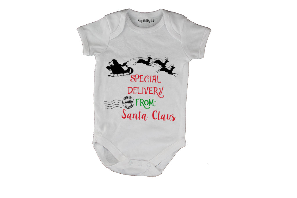 Special Delivery From Santa - Christmas - Baby Grow
