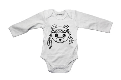 Teddy Bear Stencil - Baby Grow