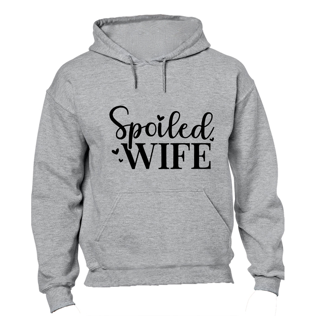 Spoiled Wife - Hearts - Hoodie - BuyAbility South Africa