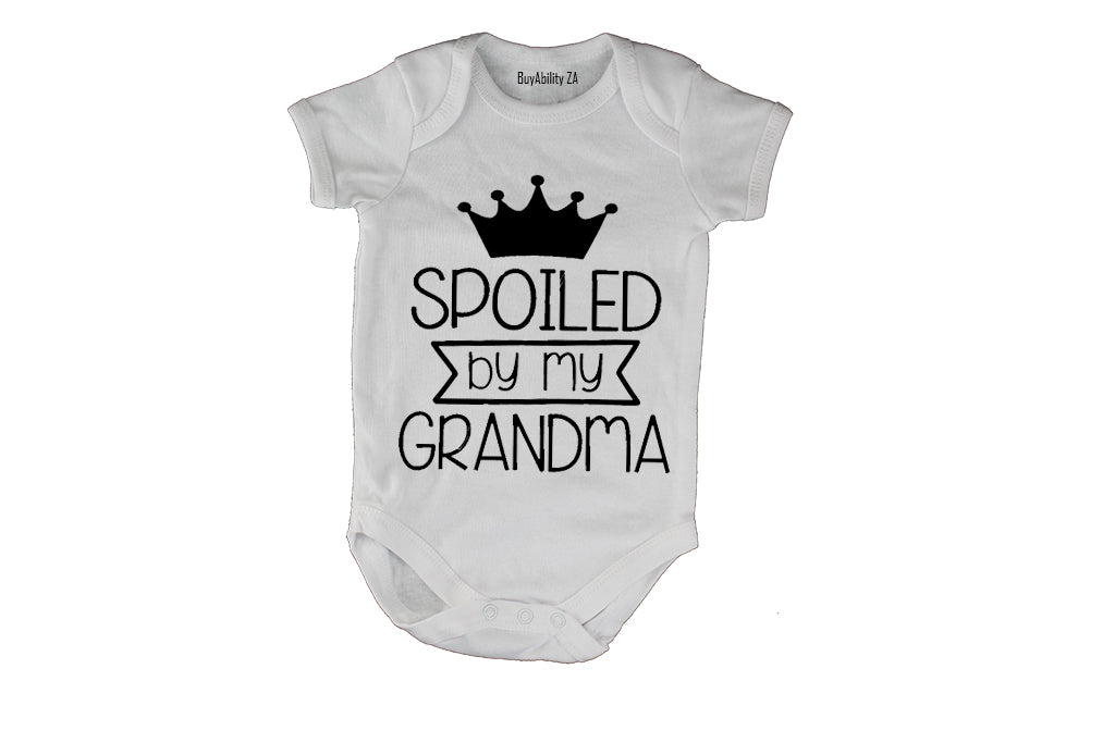 Spoiled by Grandma - Baby Grow