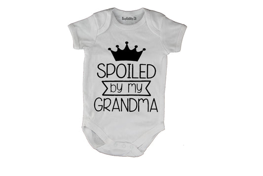 Spoiled by Grandma - Baby Grow
