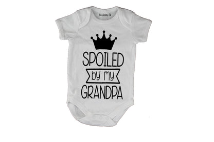 Spoiled by my Grandpa - Baby Grow