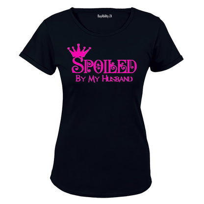 Spoiled by my Husband - Ladies - T-Shirt