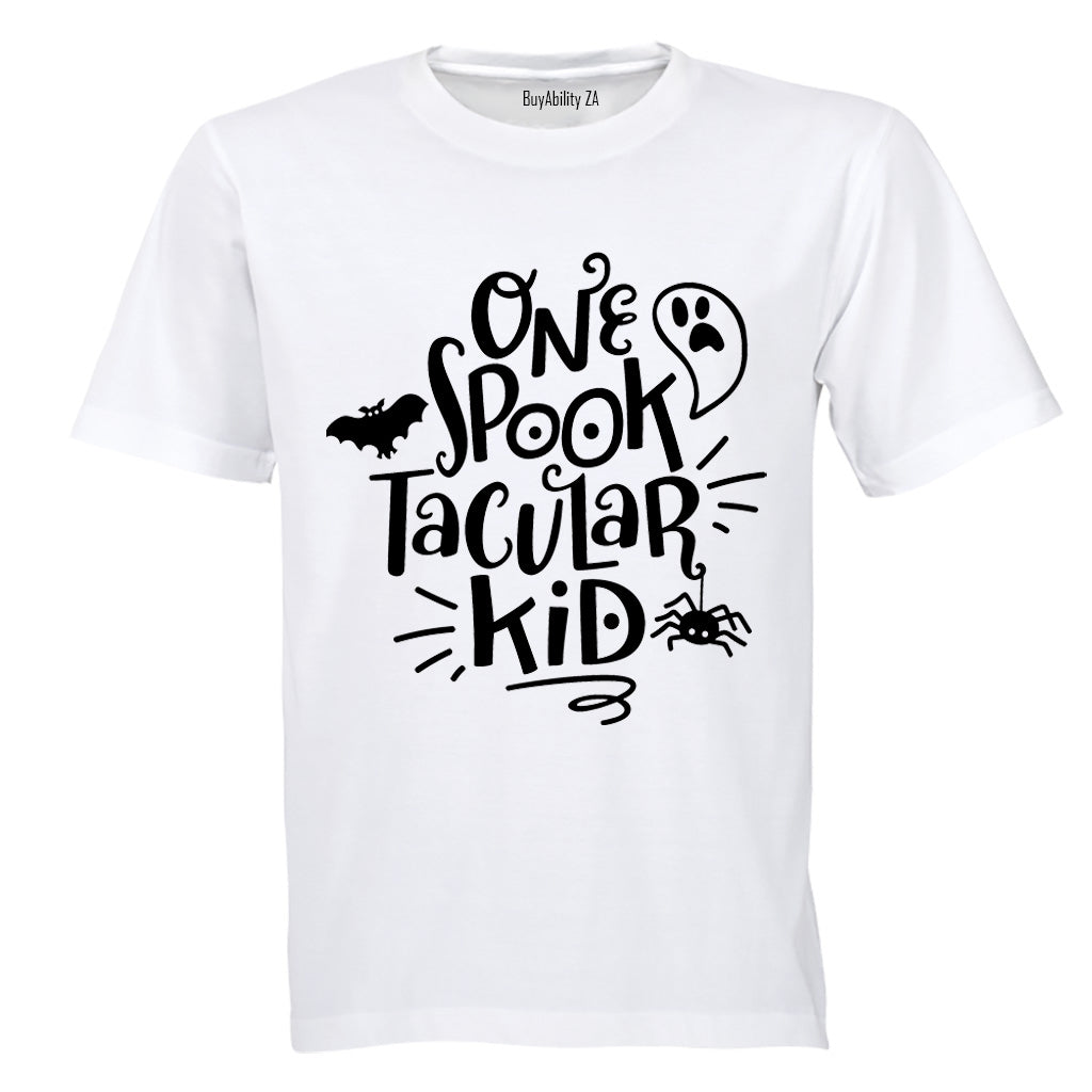Spook-tacular Kid - Halloween - Kids T-Shirt - BuyAbility South Africa