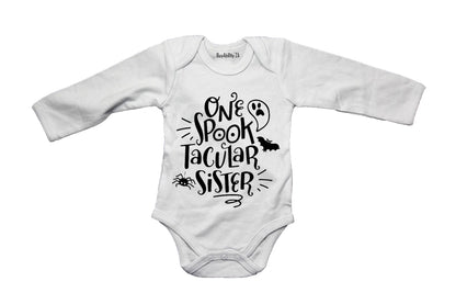 Spook-tacular Sister - Halloween - Baby Grow