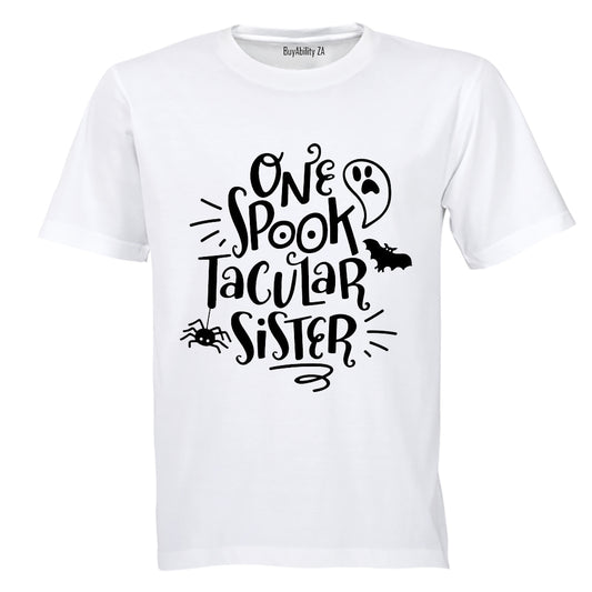 Spook-tacular Sister - Halloween - Kids T-Shirt
