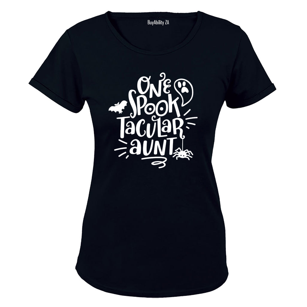 Spook-tacular Aunt - Halloween - Ladies - T-Shirt