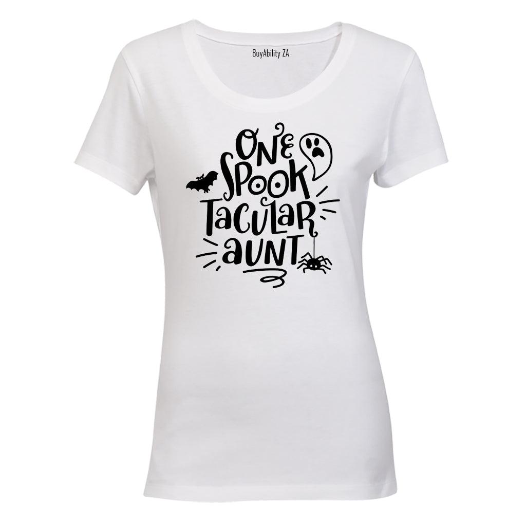 Spook-tacular Aunt - Halloween - Ladies - T-Shirt