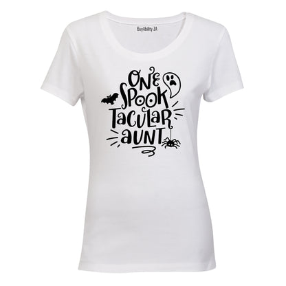 Spook-tacular Aunt - Halloween - Ladies - T-Shirt