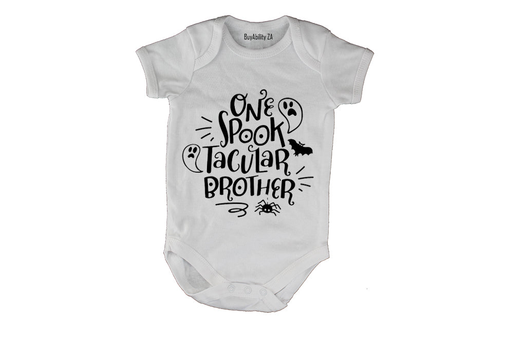 Spook-tacular Brother - Halloween - Baby Grow