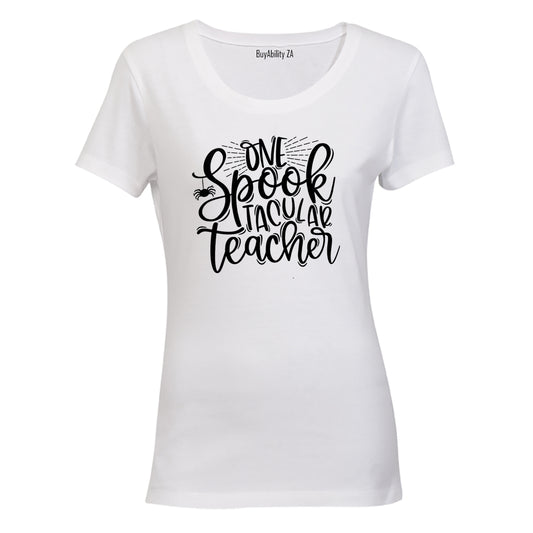 Spook-tacular Teacher - Halloween - Ladies - T-Shirt